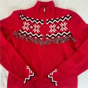 The Upside Keystone Blanche Half Zip Sweater, Size Medium, Never Worn!